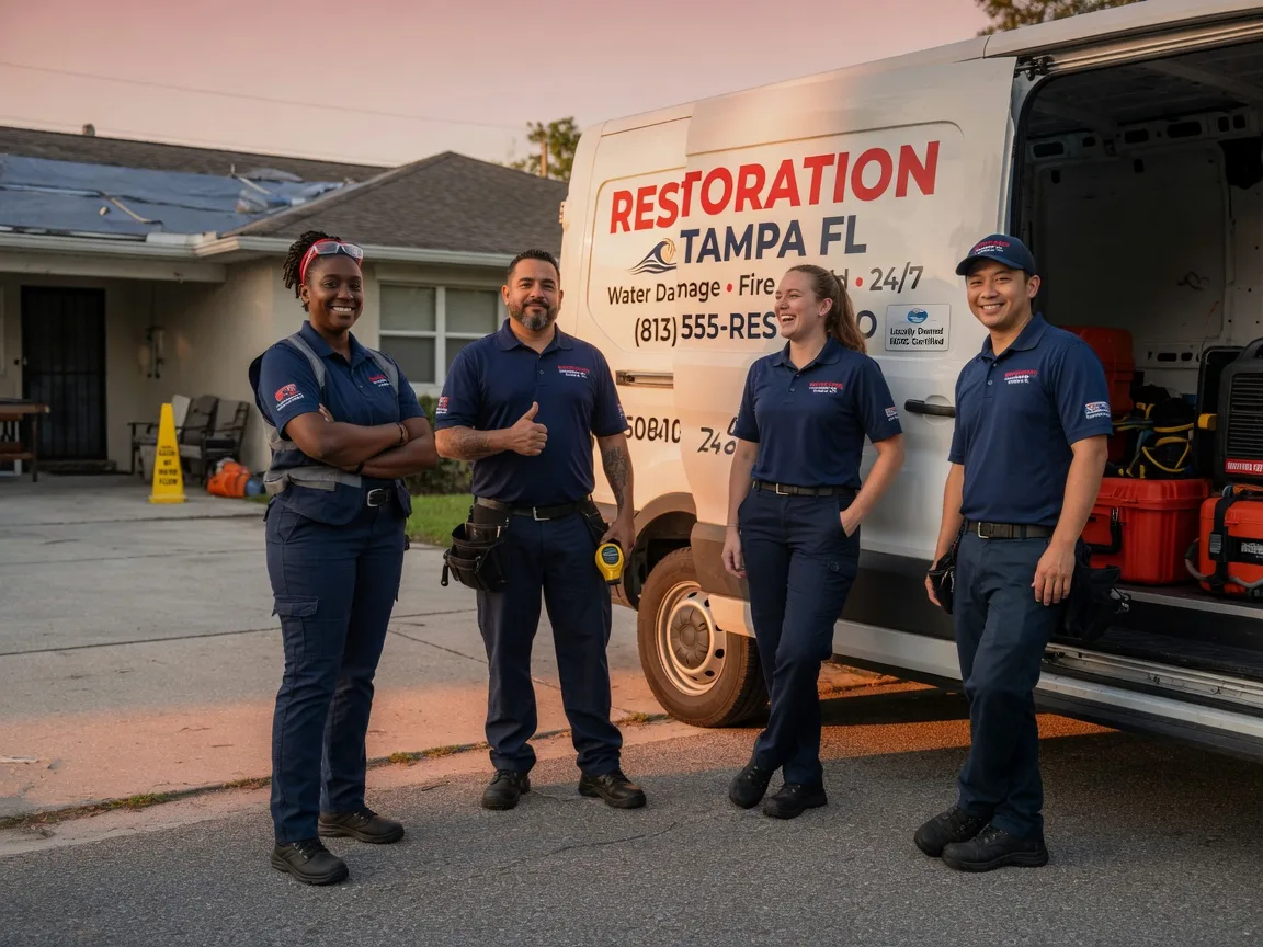 Water Damage Restoration company in Rosholt, WI
